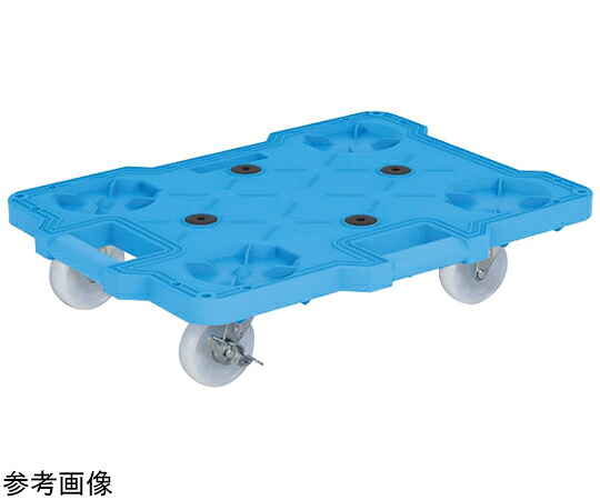 店内全品ポイント5倍★要エントリー★サカエ まとめ買い サカエキャリー（ナイロン車/10台セット）W520&times;D390&times;H118 ブルー SCR-B400NKBSX 1セット(10台入)｜Shop de clinic店