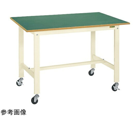 店内全品ポイント5倍★要エントリー★サカエ 軽量作業台(KKタイプ/耐荷重200kg/サカエリューム天板)W1500×D900×H810 アイボリー KK-60FB1I 1個|Shop de clinic店