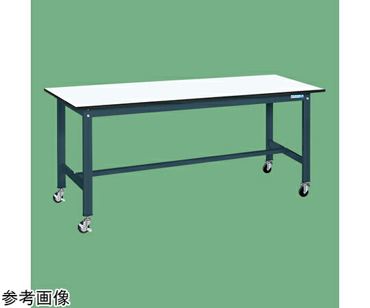 店内全品ポイント5倍★要エントリー★サカエ 軽量作業台（KKタイプ/耐荷重200kg/ポリエステル天板）W1800&times;D750&times;H810 ダークグレー KK-69LB1D 1個｜Shop de clinic店