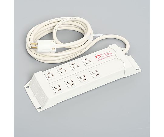 店内全品ポイント5倍★要エントリー★アメリカン電機 抜止OAタップ8個口コード付 KC1130HNF 5M 1個|Shop de clinic店