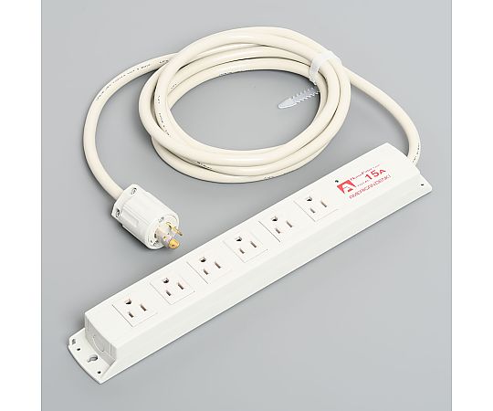 店内全品ポイント5倍★要エントリー★アメリカン電機 平刃OAタップ6個口コード付 KC1235NF 2M 1個|Shop de clinic店