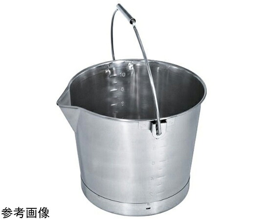 店内全品ポイント5倍★要エントリー★大屋金属 18-8 口付バケツ本体(ベース付) 20L 1個|Shop de clinic店