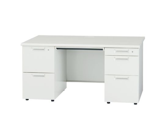 店内全品ポイント5倍★要エントリー★プラス 両袖机 JS-147D-32 WH ホワイト 1台｜Shop de clinic店