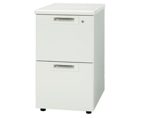 店内全品ポイント5倍★要エントリー★プラス 脇机2段 RJ-N046D-A2 WS/W4 ホワイト 引出D 1台|Shop de clinic店