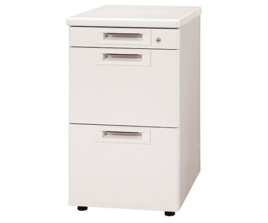 店内全品ポイント5倍★要エントリー★プラス 脇机3段 RJ-N046A-A3 WS/W4 ホワイト 引出A 1台｜Shop de clinic店 34,132円