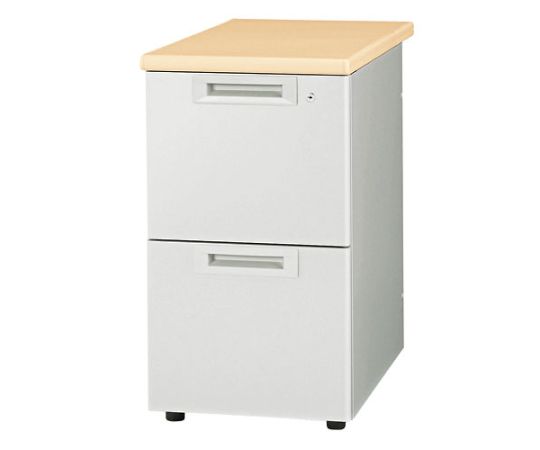 店内全品ポイント5倍★要エントリー★プラス 脇机2段 RJ-N047D-A2 WM/W4 Wメープル引出D 1台|Shop de clinic店
