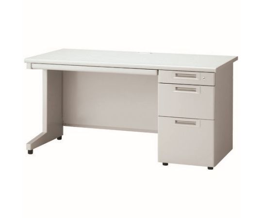 店内全品ポイント5倍★要エントリー★プラス 片袖机 RJ-N147D-3 WS/W4 ホワイト 引出D 1台|Shop de clinic店