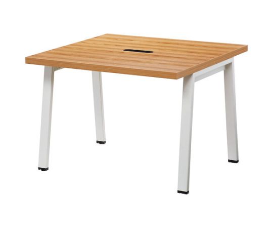 店内全品ポイント5倍★要エントリー★CafeWorks カフェワークスデスクW1000ロー ホワイト脚 SMC-CWD1000WHL 1台｜Shop de clinic店 35,094円