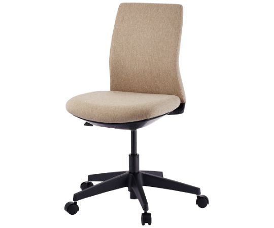 店内全品ポイント5倍★要エントリー★中央可鍛工業 事務イス LC-100 BE 肘無 ベージュ 1台|Shop de clinic店