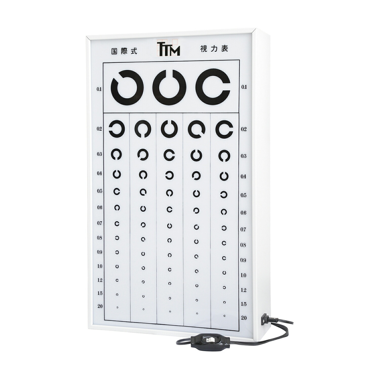 ツツミ 視力検査器（ＤＸ型）５ｍ用 5m用 CC2