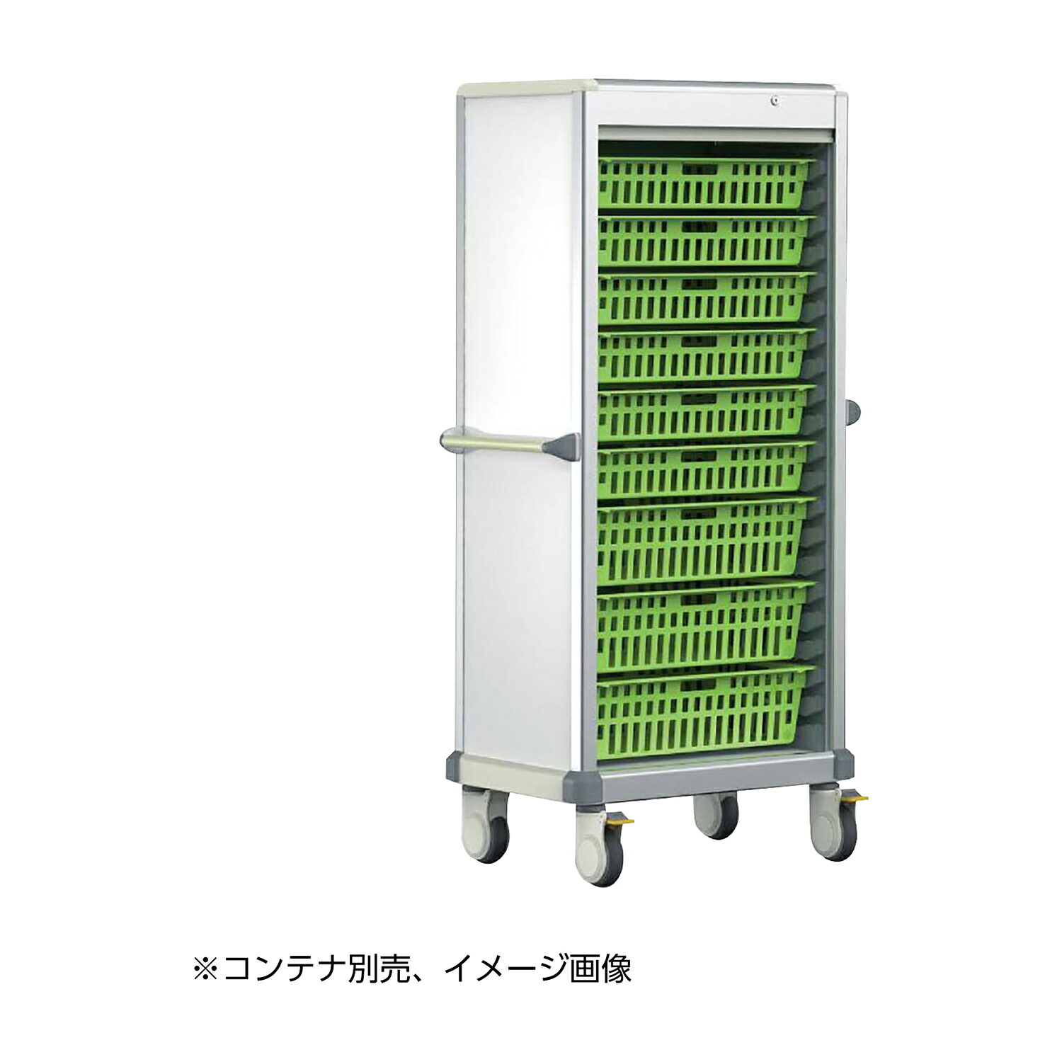 河淳 Ｍコンテナカート６４（１列２１段） KAWAJUNMCR021HT｜Shop de clinic店