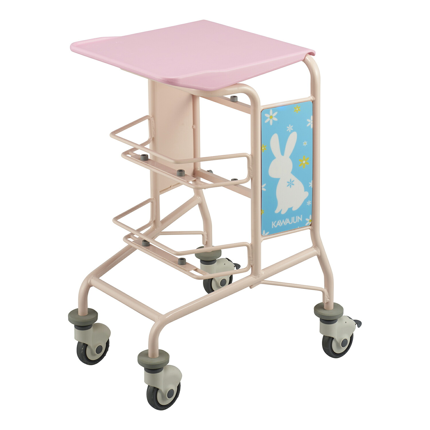 河淳 ＳＣライトワークカート KAWAJUNMCR088PN(ﾋﾟﾝｸ/ﾌﾞﾙｰ)｜Shop de clinic店 52,074円