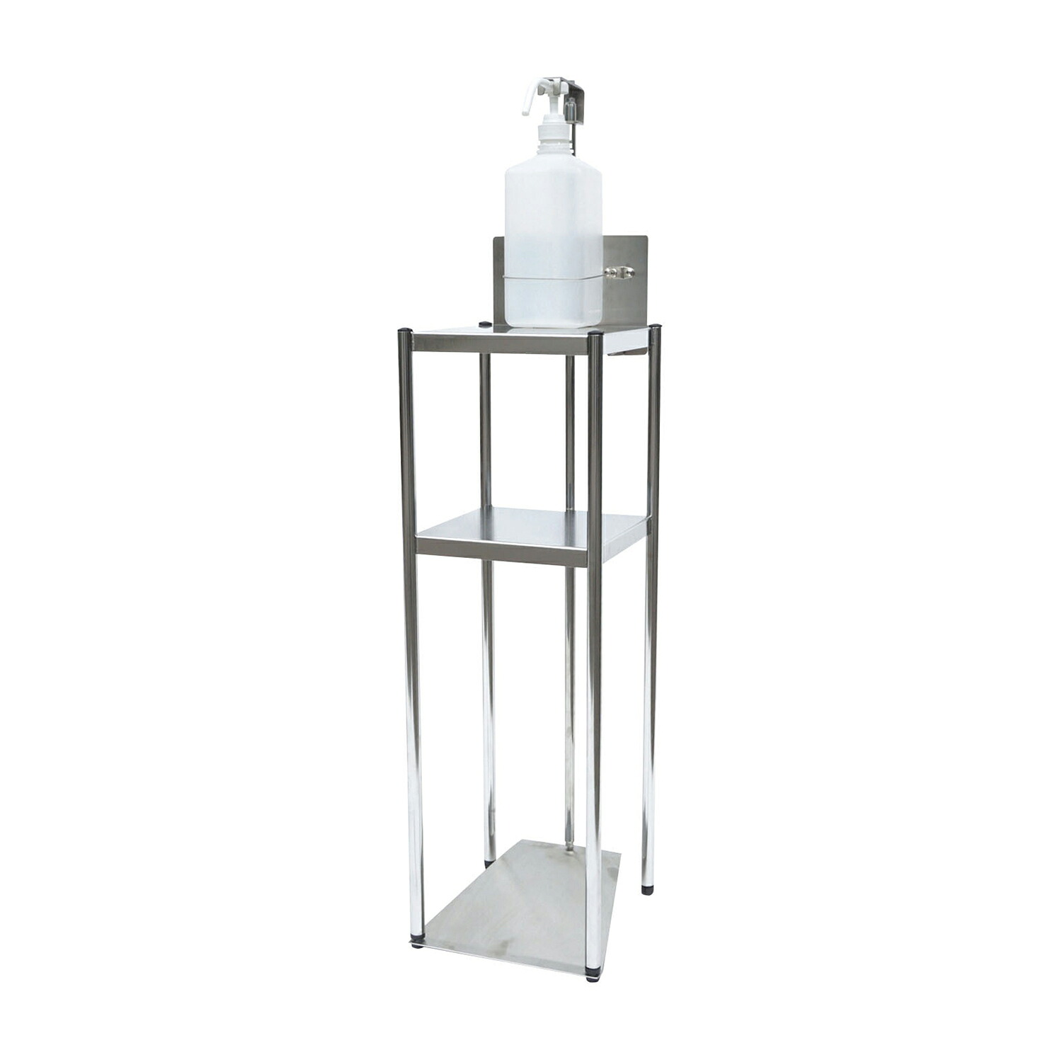 キャニオン 手指消毒液置台（足踏式） FCSW(W20XD20XH66CM)