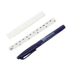 O\u0026M Halyard Japan合同会社 スキンマーカー（定規／シールあり）  HALYARD130(100ﾎﾝ)