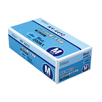 【ケース販売】粉なしニトリル極うす手袋 05712(M)200ﾏｲｲﾘ 15コ