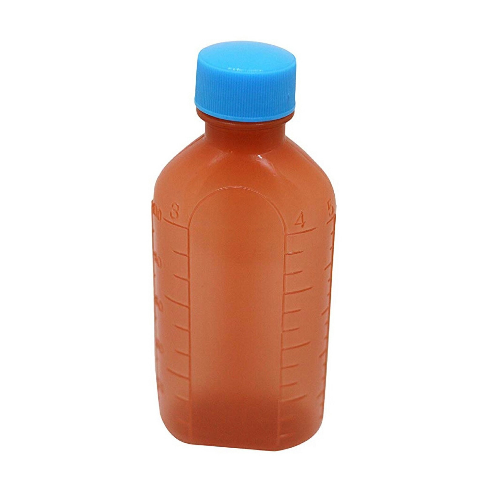 エムアイケミカル 投薬瓶ＰＰＢ茶（滅菌済） キャップ：青200CC(5ﾎﾝX22ﾌｸﾛｲﾘ)