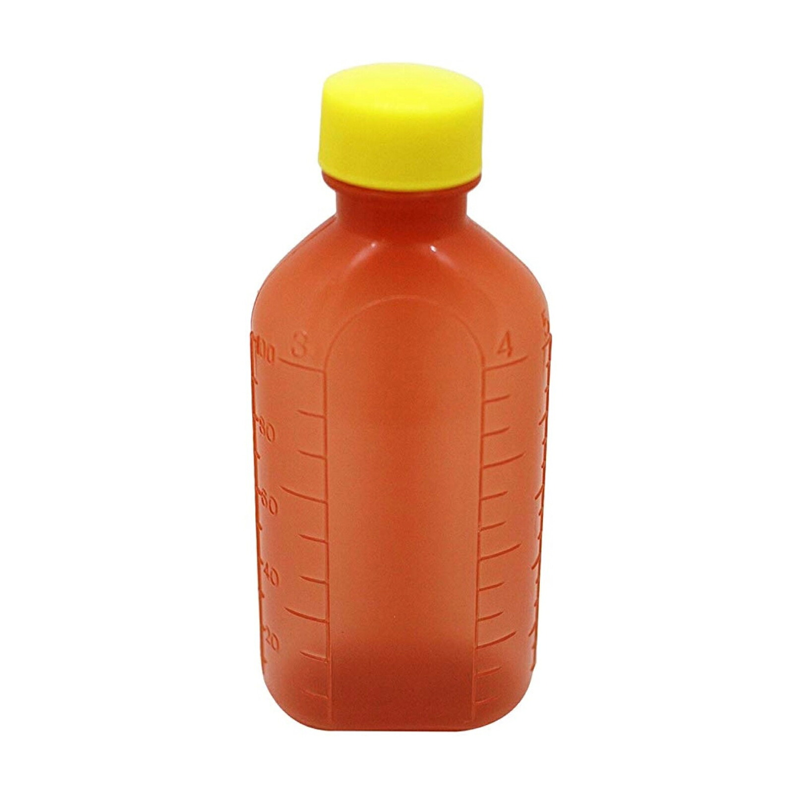 エムアイケミカル 投薬瓶ＰＰＢ茶（滅菌済） キャップ：黄300CC(3ﾎﾞﾝX28ﾌｸﾛｲﾘ)
