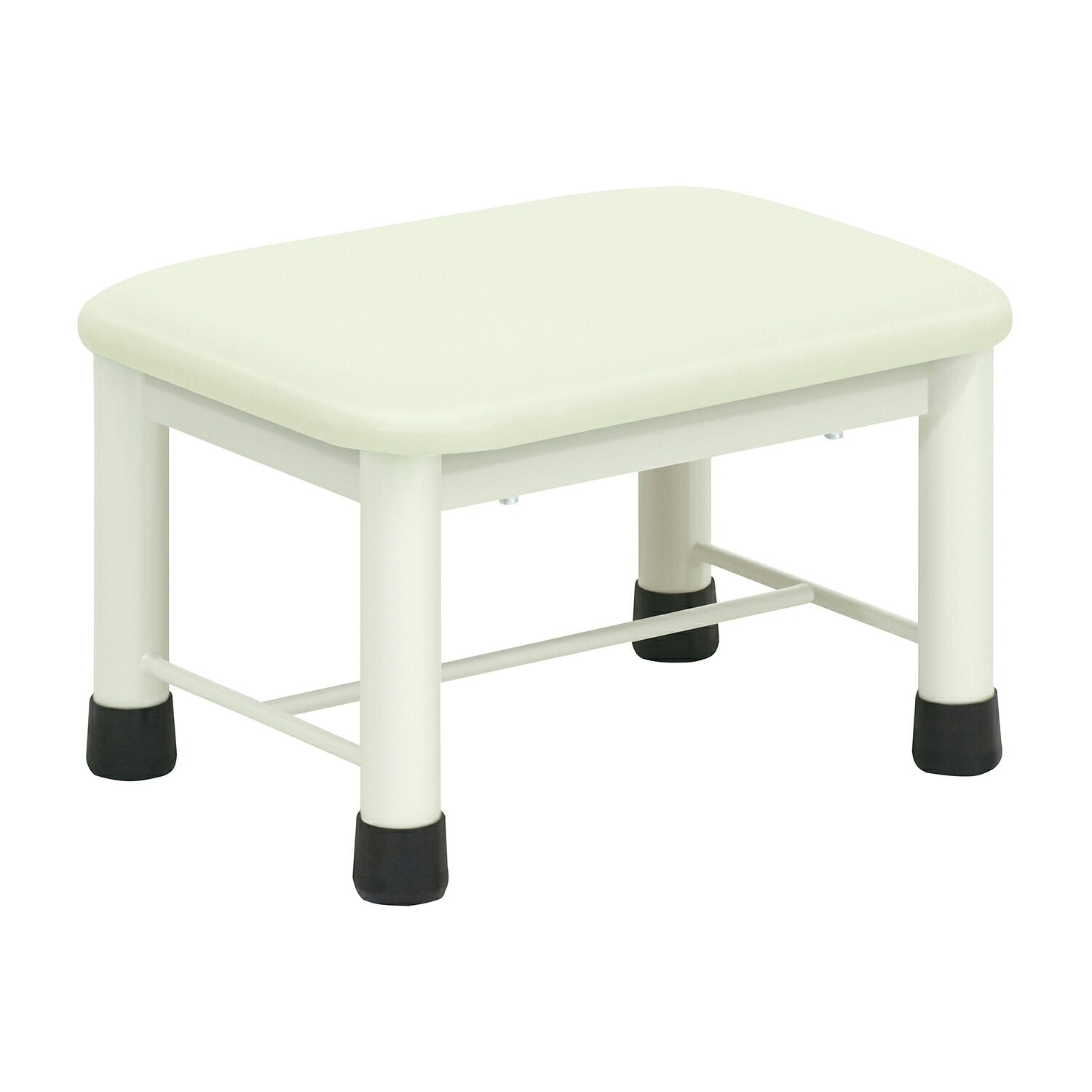 高田ベッド製作所 足踏み台(ミニステップ) ビニルレザー白TB-276(40X30X25CM)|Shop de clinic店