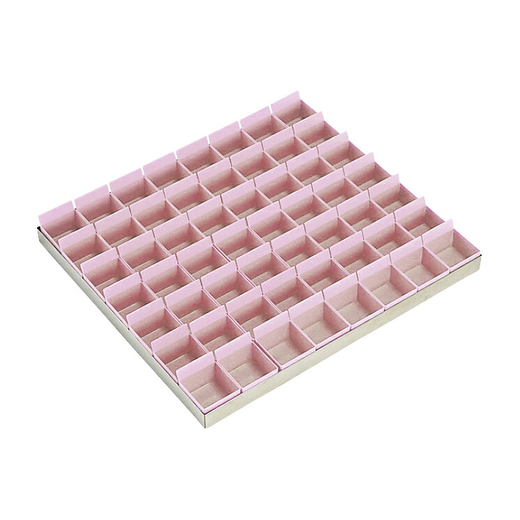 マツヨシ マツヨシ投薬トレー(56人用) 56人用 駒カラー:ピンクMY-8028|Shop de clinic店