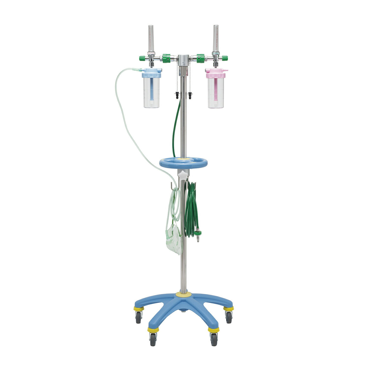 新鋭工業 酸素スタンド（２口用） 酸素2コ用 Ｐ型（川重型）OXH-200