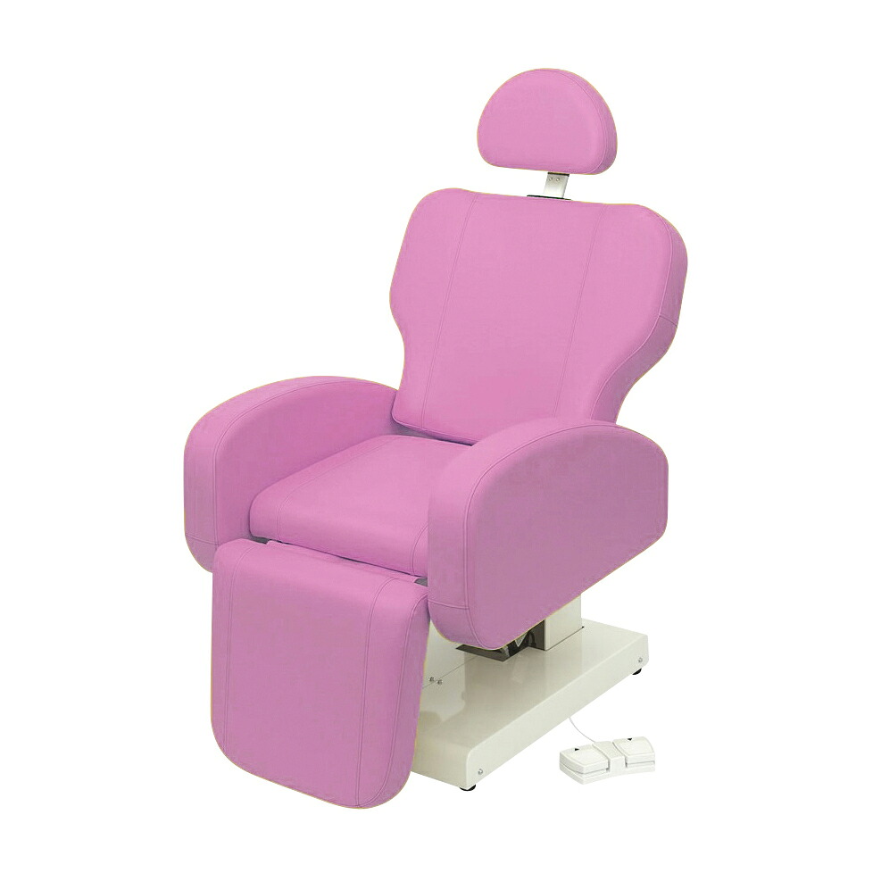高田ベッド製作所 椅子型診察台 ビニルレザーピンクTB-1560(64X84CM)｜Shop de clinic店