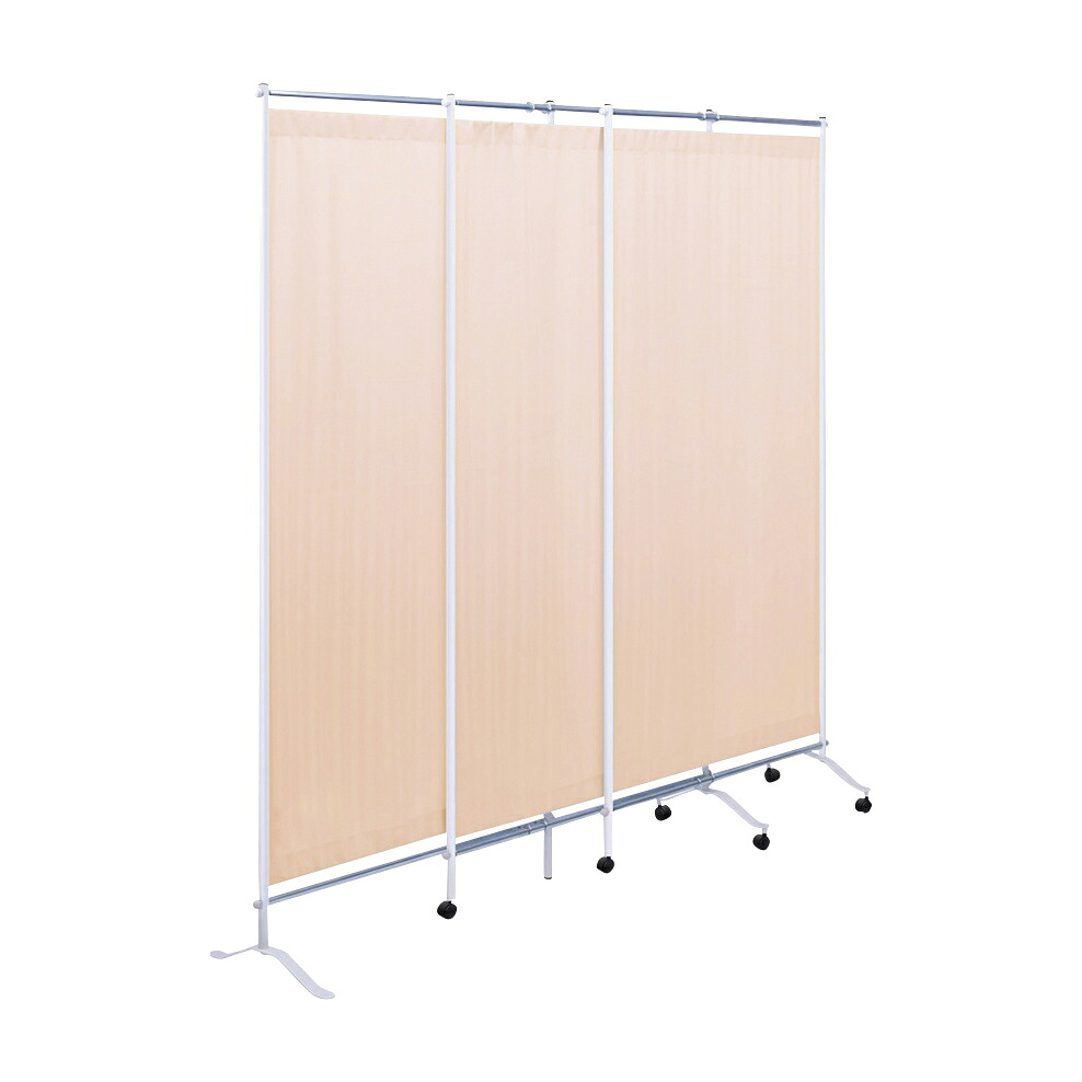 高田ベッド製作所 ３連スライドスクリーン ピンクTB-1565(H180CM)｜Shop de clinic店