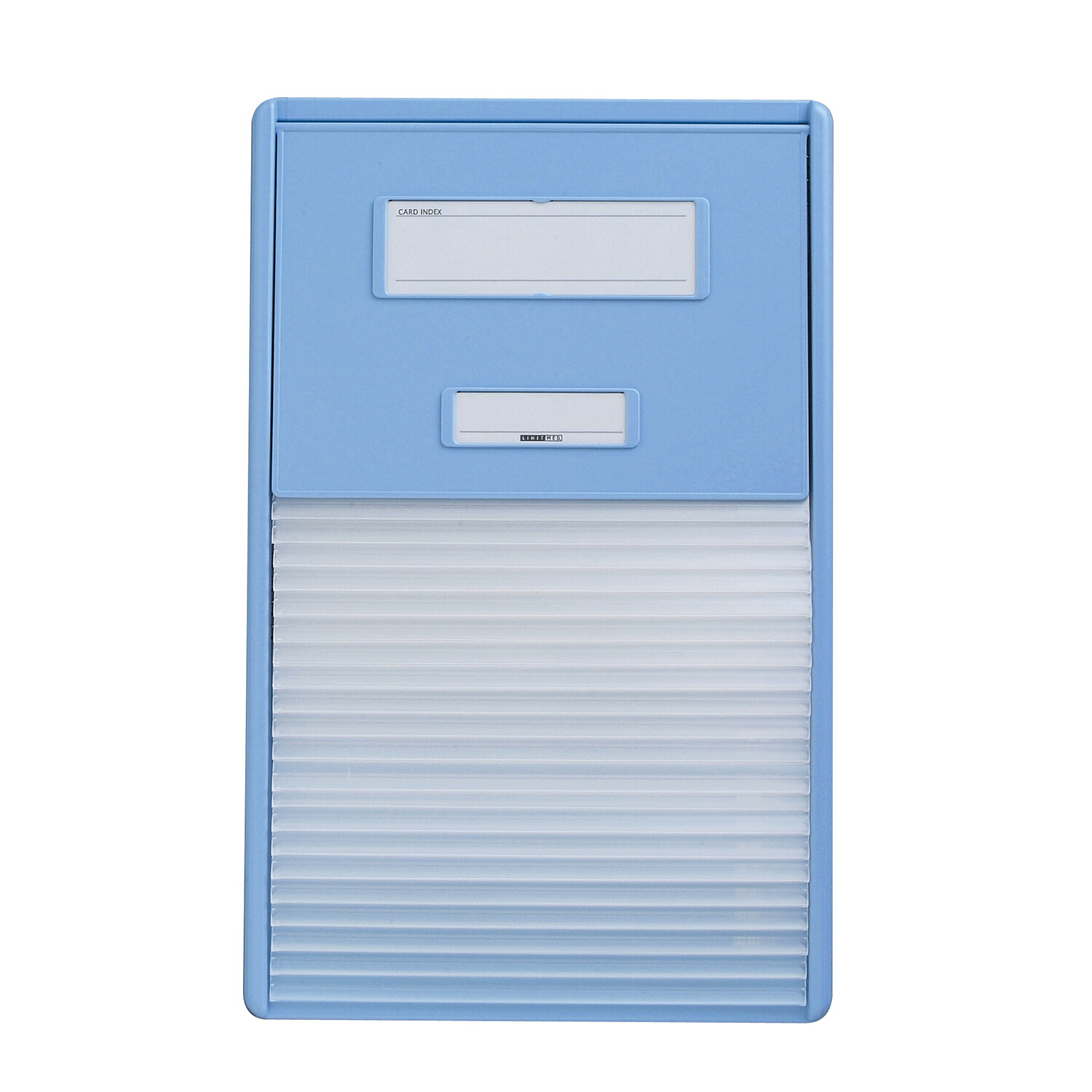 ＬＩＨＩＴＬＡＢ． カードインデックス A4・21ポケット ２：ブルーHC112C｜Shop de clinic店 12,121円