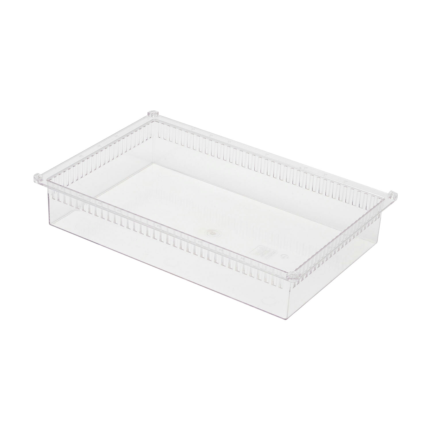 サカセ化学工業 プラスチックトレー 透明PT64-10