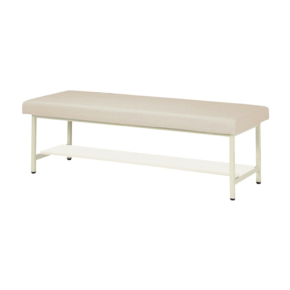 ニシキ工業 棚板付き診察台 ミルキーホワイトNDKT-18H(180X60X60CM|Shop de clinic店