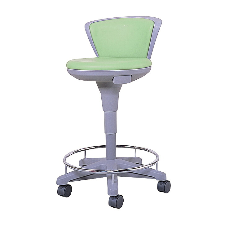 マツヨシ マツヨシ ナースチェア アップルグリーンMY-N3210｜Shop de clinic店