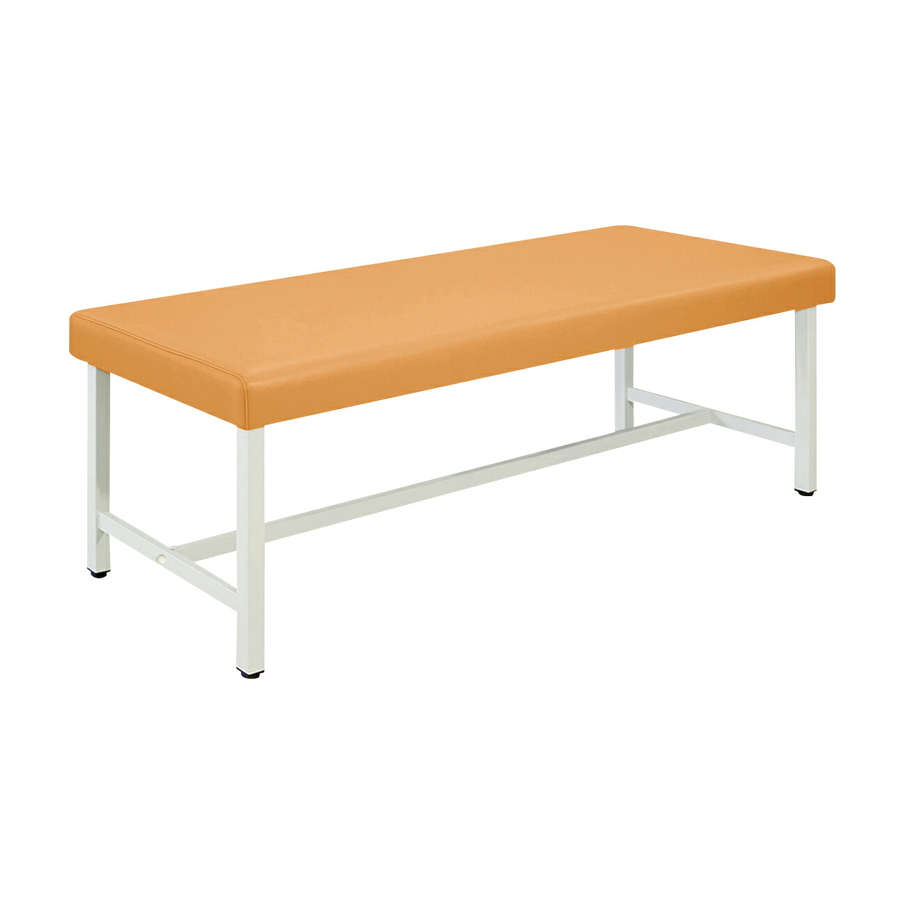 高田ベッド製作所 診察台 ビニルレザーオレンジTB-901(50X180X50CM)｜Shop de clinic店