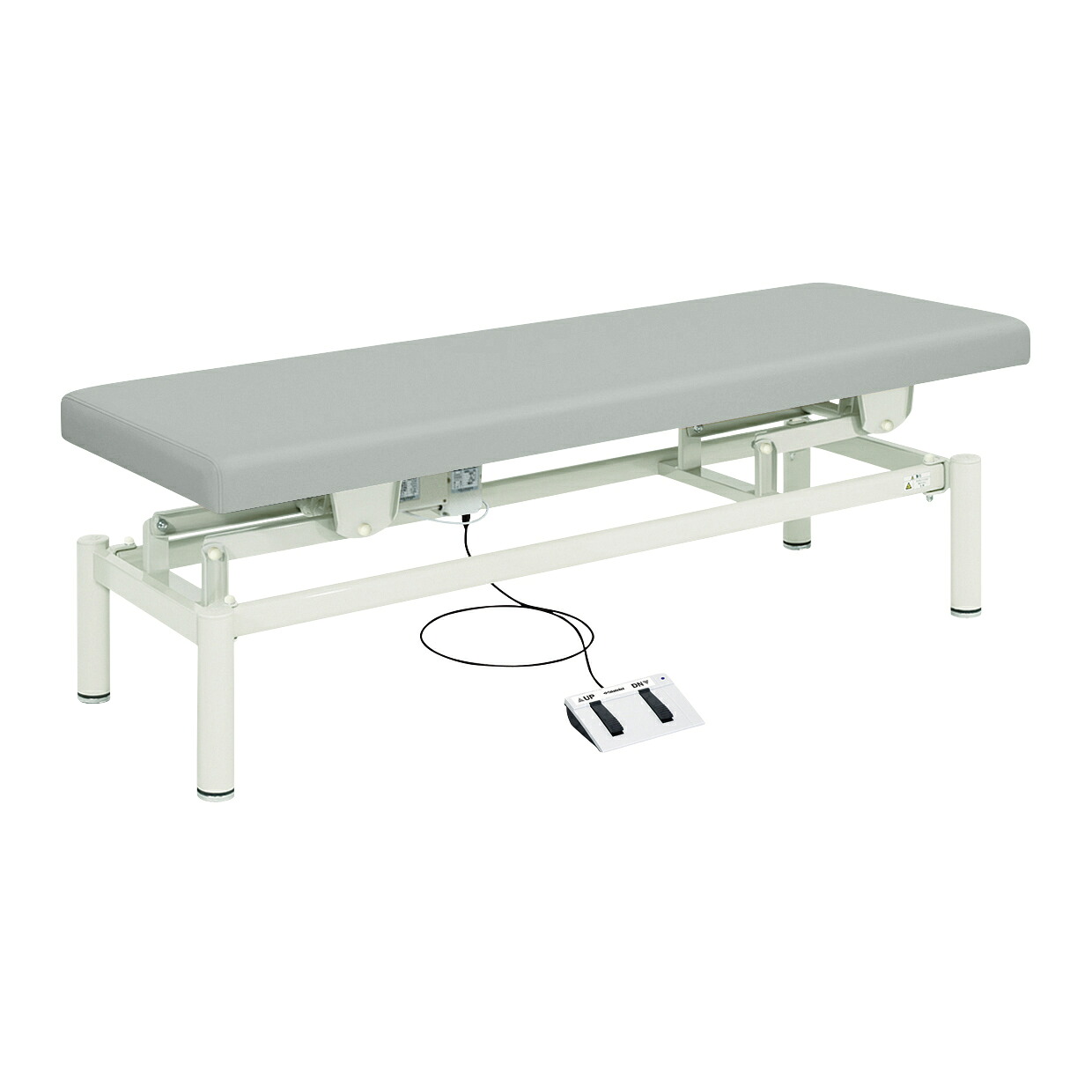 高田ベッド製作所 電動診察台（電動ハイローベッド） ビニルレザーグレーTB-912(W70XL190CM)｜Shop de clinic店