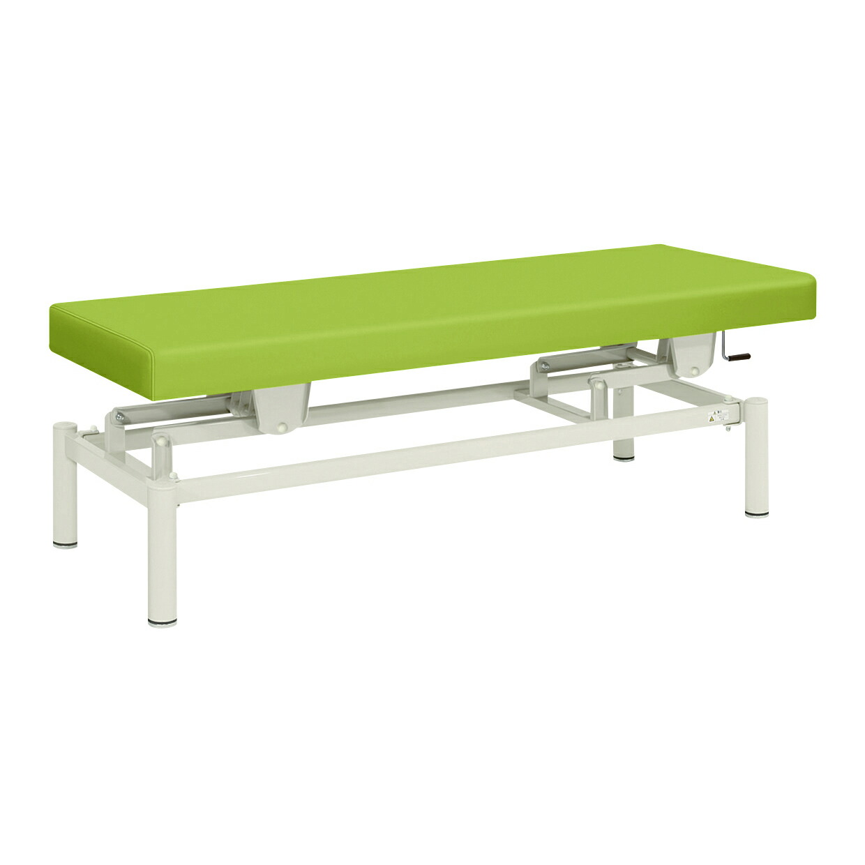高田ベッド製作所 手動式ハイロー診察台 ビニルレザー抹茶TB-913(W65XL180CM) 59,290円