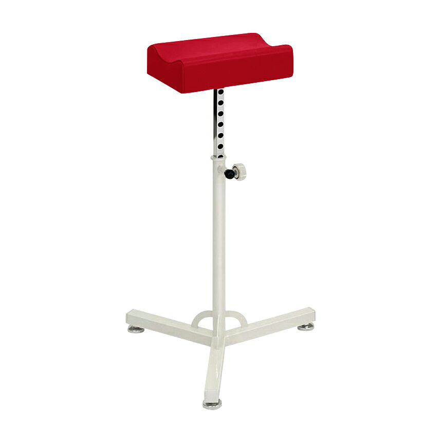 高田ベッド製作所 上肢台（Ｒ面タイプ） R面タイプ ビニルレザーレッドTB-512-01｜Shop de clinic店 8,118円