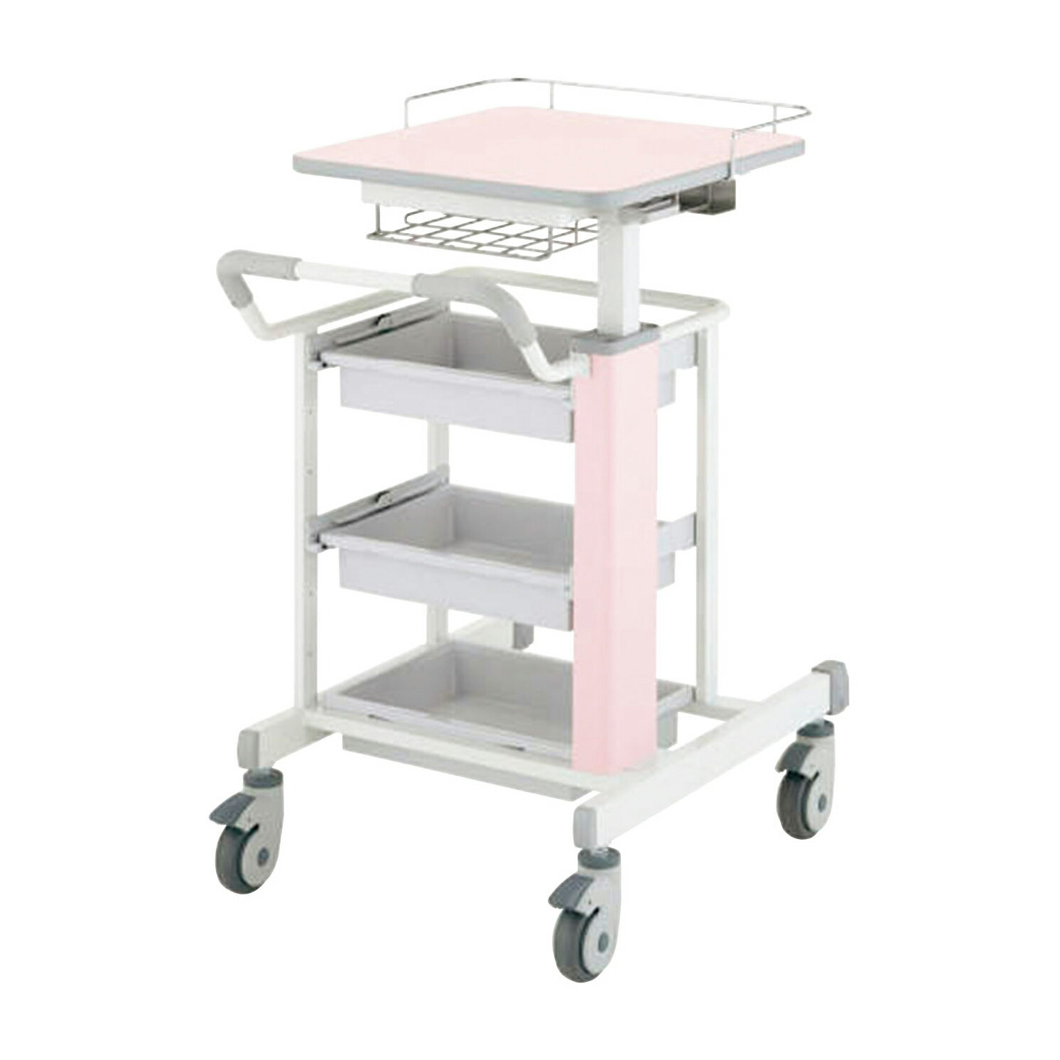 コクヨ ナーシングカートキャパ（広広とした） 広広とした印字機  淡彩サクラ色HP-NC403