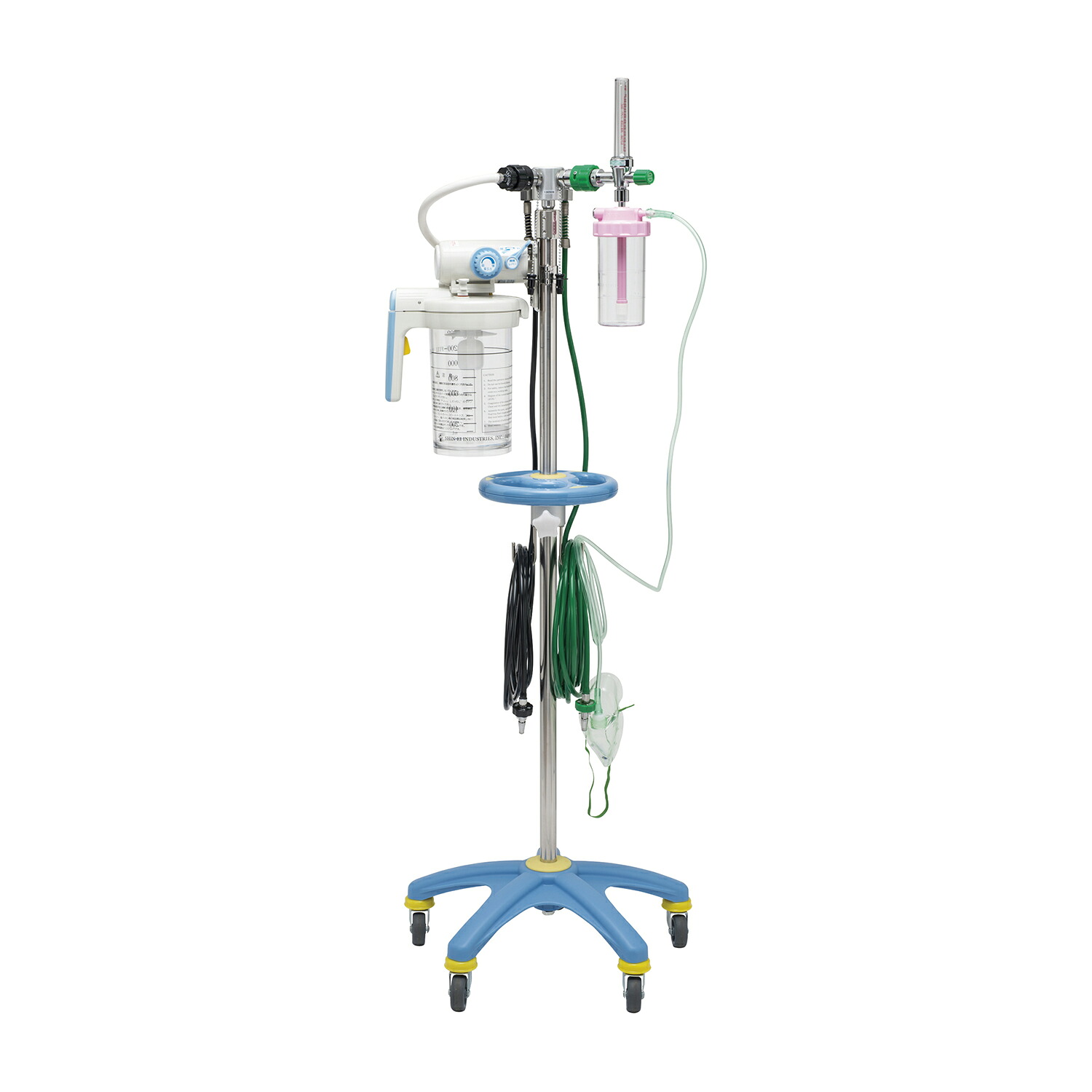 新鋭工業 酸素吸引スタンド(酸素1口・吸引1口 P型(川重型)OVH-1000|Shop de clinic店