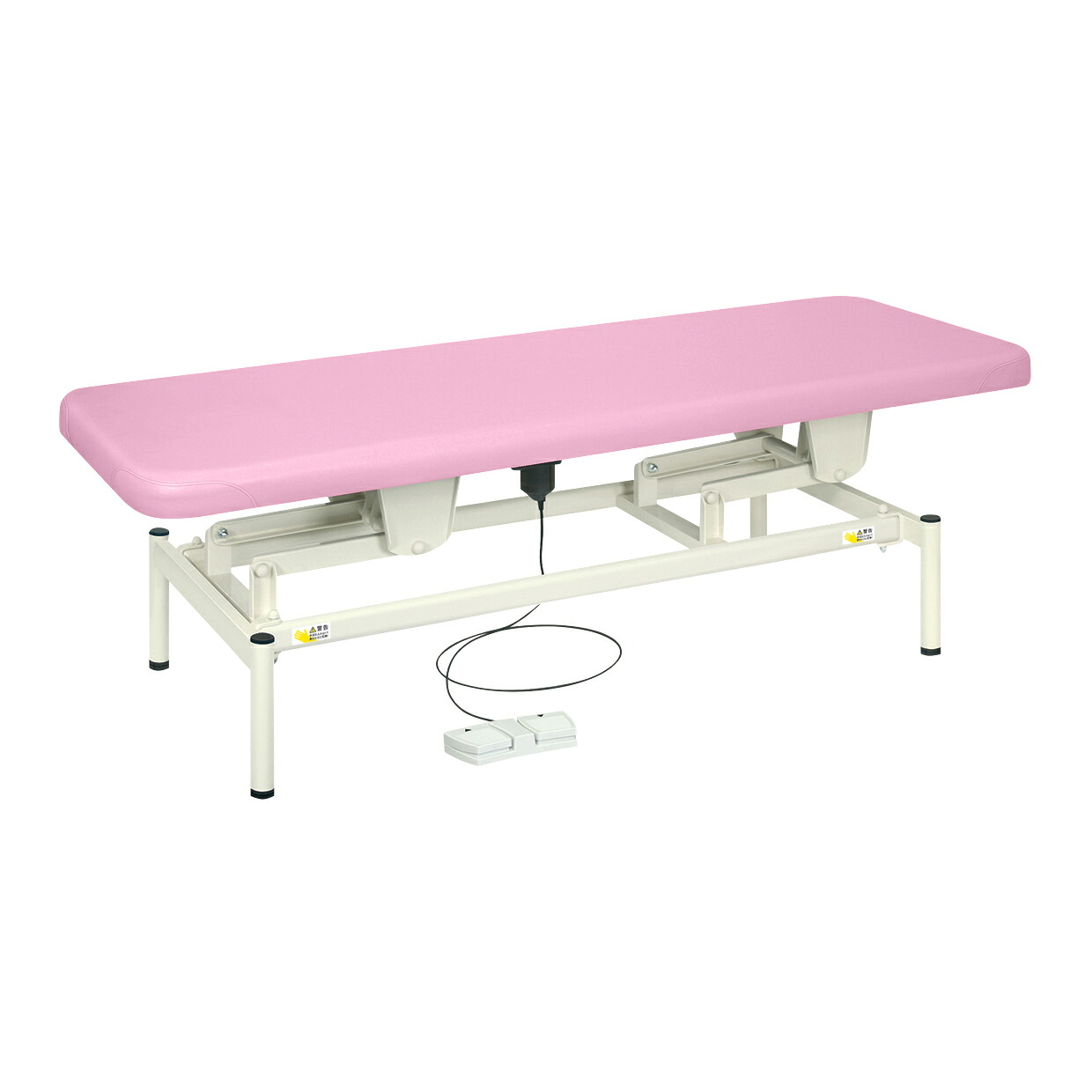高田ベッド製作所 電動診察台 ビニルレザーピンクTB-1344(60X180X45-81｜Shop de clinic店