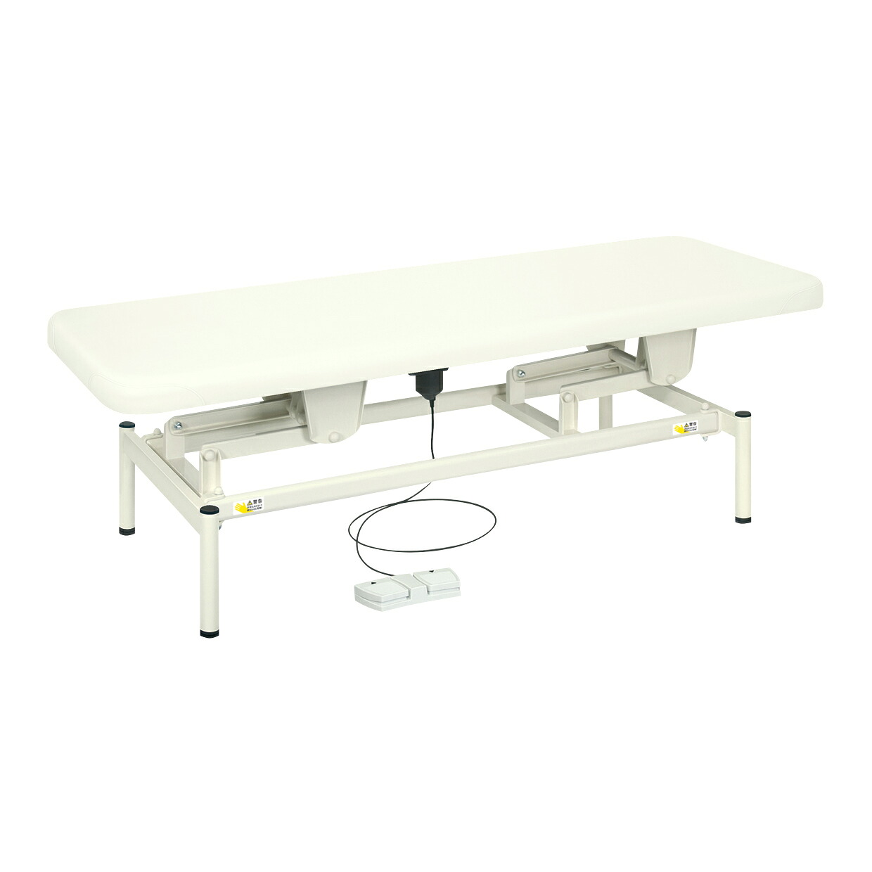 高田ベッド製作所 電動診察台 ビニルレザー白TB-1344(70X180X45-81|Shop de clinic店