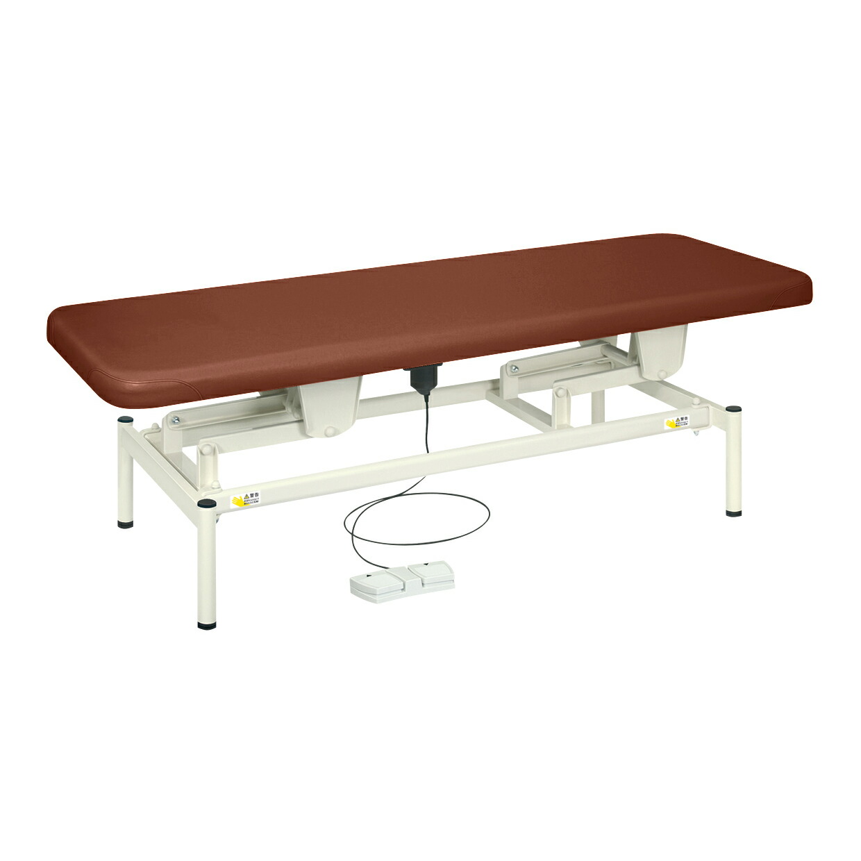 高田ベッド製作所 電動診察台 ビニルレザーライトブラウンTB-1344(70X180X45-81|Shop de clinic店