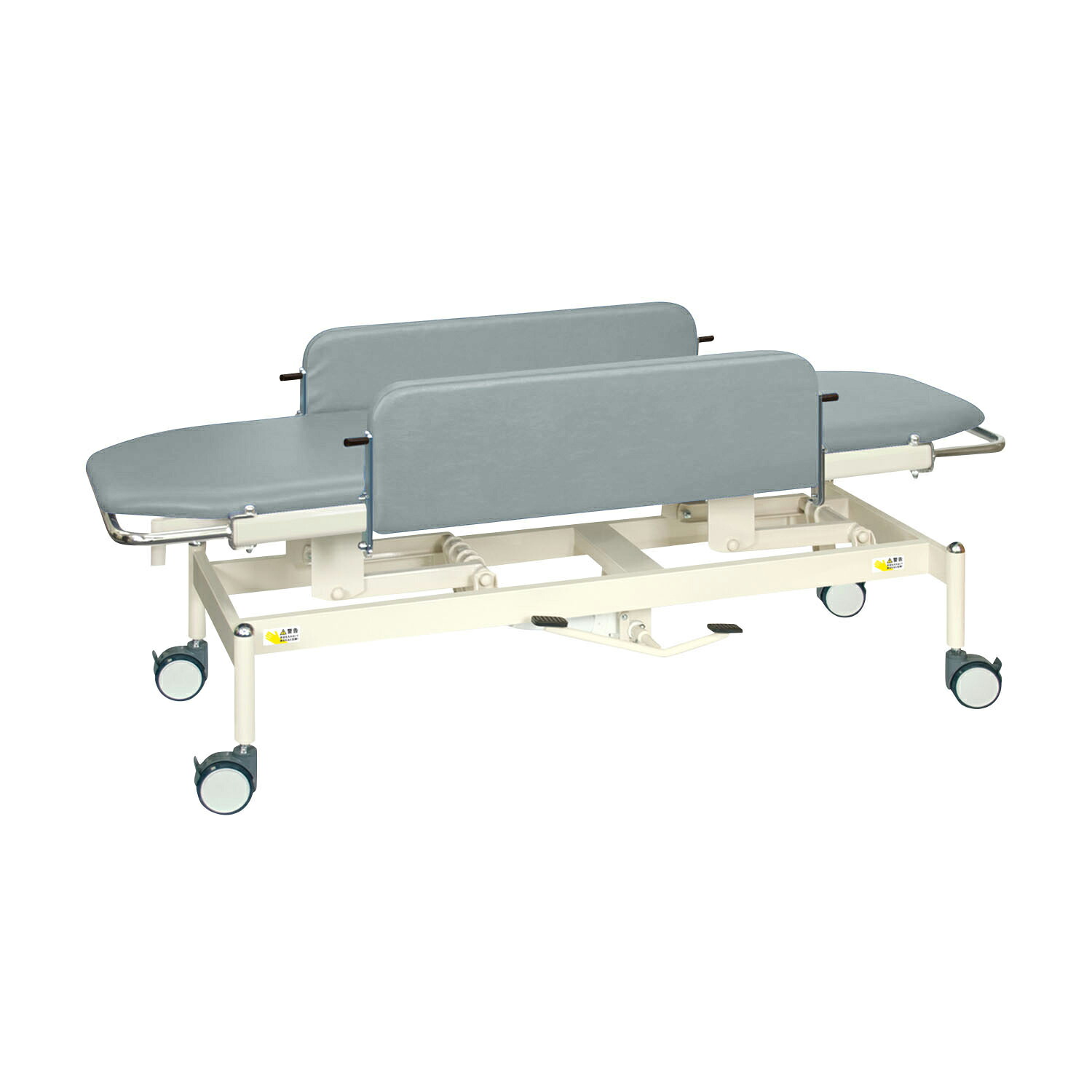 高田ベッド製作所 油圧ストレッチャー１００ ビニルレザーグレーTB-1349(60X180X47-83｜Shop de clinic店