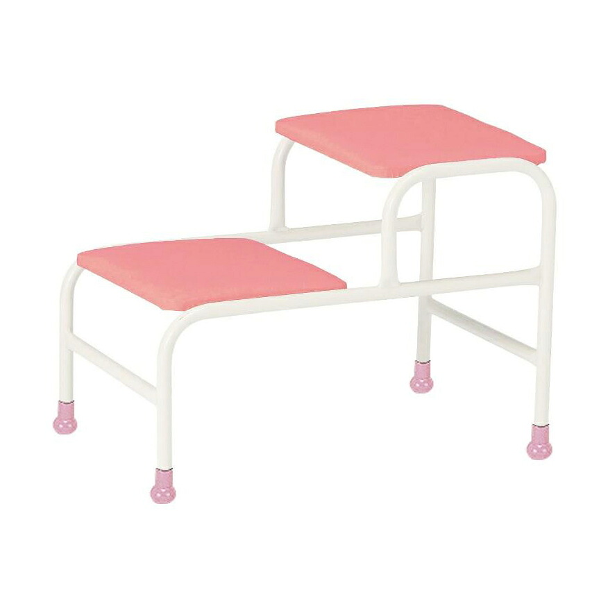 ニシキ工業 足治療用踏台（２段） 2段 ピンクSTY-N3555｜Shop de clinic店