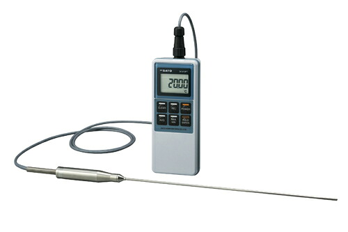 店内全品ポイント5倍★要エントリー★精密型デジタル温度計(指示計のみ)SK-810PT|Shop de clinic店