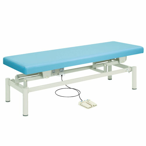 電動診察台（電動ハイローベッド） TB-912(W70XL190CM) ビニルレザーメディグリーン