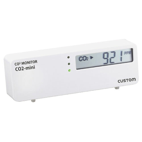 店内全品ポイント5倍★要エントリー★CO2モニター CO2-mini サイズ:W169×D24×H42mm|Shop de clinic店