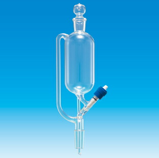 【メーカー直送品】【代引不可】Fine透明摺平衡分液ロート200mL N弁下部19 3748-200-5|Shop de clinic店