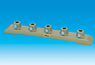 【メーカー直送品】【代引不可】Fine連足台 5孔 床寸法340mm×50H