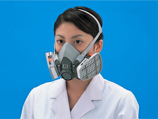 【メーカー直送品】【代引不可】吸収缶 6009 水銀蒸気用 6組 6009|Shop de clinic店