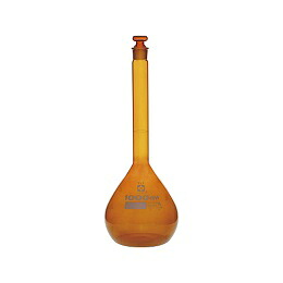 柴田科学の科目 刃針瓶 （全量瓶・百貨店品位） 茶 1000mL