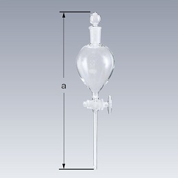 店内全品ポイント5倍★要エントリー★柴田科学 分液ロート　ガラスコック付　100mL 014210-100｜Shop de clinic店