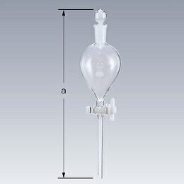 店内全品ポイント5倍★要エントリー★柴田科学 分液ロート　PTFEコック付　50mL 014250-50｜Shop de clinic店